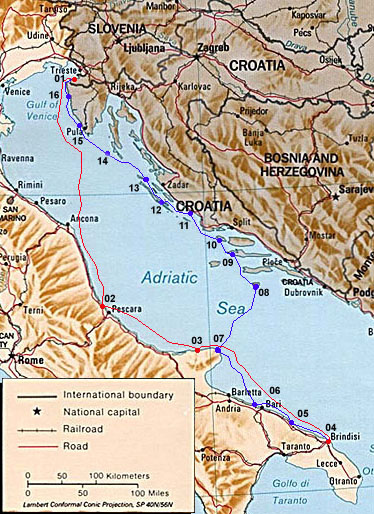 Sailing 1000 Miles of the Adriatic Sea