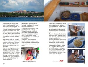 Sailing and Cooking